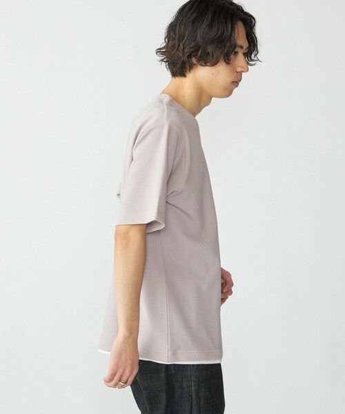 SHIPS / シップス Tシャツ | SHIPS: キー ネック フェイクレイヤード Tシャツ | 詳細14