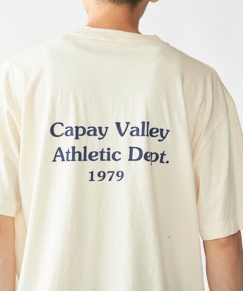 SHIPS / シップス Tシャツ | SHIPS: UNDYED オーガニック プリント Tシャツ | 詳細4