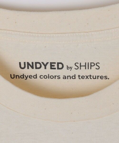 SHIPS / シップス Tシャツ | SHIPS: UNDYED オーガニック プリント Tシャツ | 詳細8