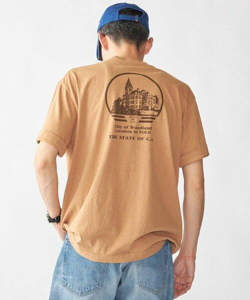 SHIPS / シップス Tシャツ | SHIPS: UNDYED オーガニック プリント Tシャツ | 詳細30