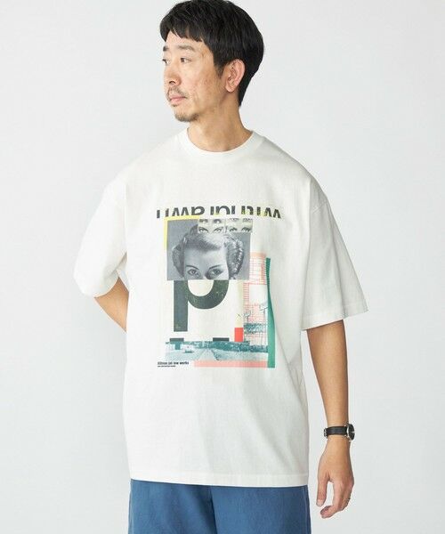 SHIPS / シップス Tシャツ | STUDIO BLANCHE: キリマンジャロ ワークス プリント Tシャツ | 詳細2