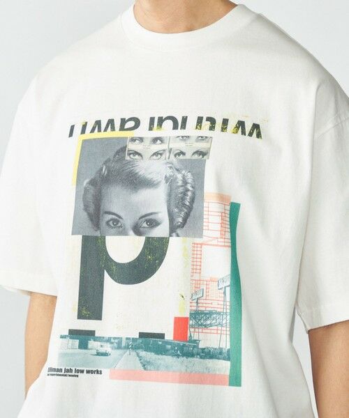 SHIPS / シップス Tシャツ | STUDIO BLANCHE: キリマンジャロ ワークス プリント Tシャツ | 詳細3