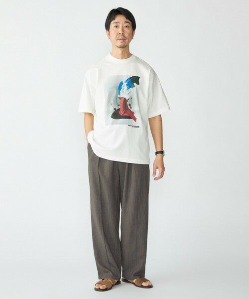 SHIPS / シップス Tシャツ | STUDIO BLANCHE: キリマンジャロ ワークス プリント Tシャツ | 詳細6