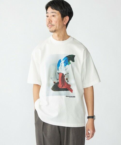 SHIPS / シップス Tシャツ | STUDIO BLANCHE: キリマンジャロ ワークス プリント Tシャツ | 詳細10