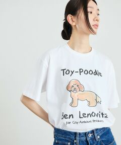 SHIPS / シップス Tシャツ | 【City Ambient Products別注】Ben Lenovitz: DOG CAT Tシャツ