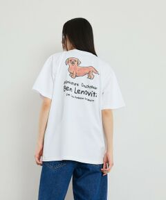 SHIPS / シップス Tシャツ | 【City Ambient Products別注】Ben Lenovitz: DOG CAT Tシャツ