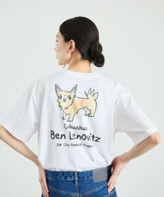 SHIPS / シップス Tシャツ | 【City Ambient Products別注】Ben Lenovitz: DOG CAT Tシャツ