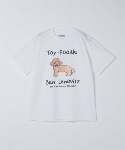 SHIPS / シップス Tシャツ | 【City Ambient Products別注】Ben Lenovitz: DOG CAT Tシャツ | 詳細13