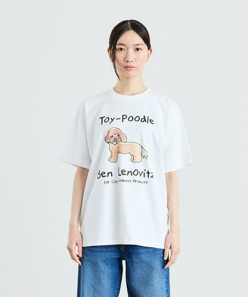 SHIPS / シップス Tシャツ | 【City Ambient Products別注】Ben Lenovitz: DOG CAT Tシャツ | 詳細12