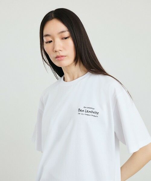SHIPS / シップス Tシャツ | 【City Ambient Products別注】Ben Lenovitz: DOG CAT Tシャツ | 詳細22
