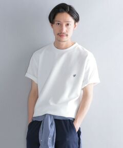 SHIPS / シップス シャツ・ブラウス | 【WEB限定】SHIPS: ワンポイント ロゴ バーズアイ Tシャツ 24SS
