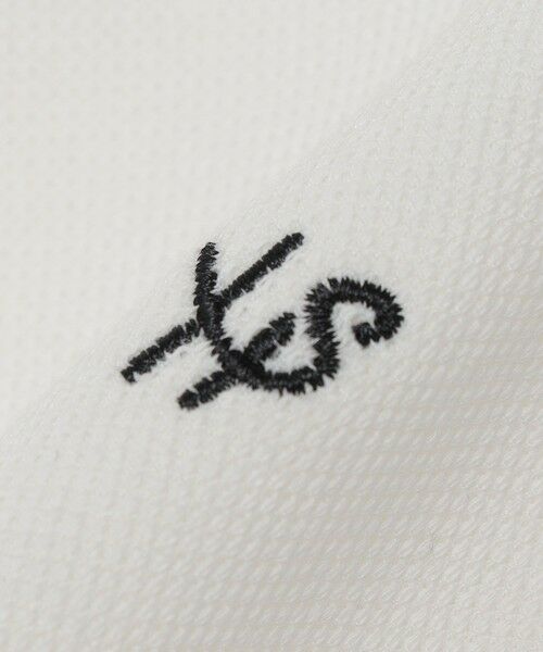 SHIPS / シップス Tシャツ | 【WEB限定】SHIPS: ワンポイント ロゴ バーズアイ ヘンリーネック Tシャツ 24SS | 詳細11