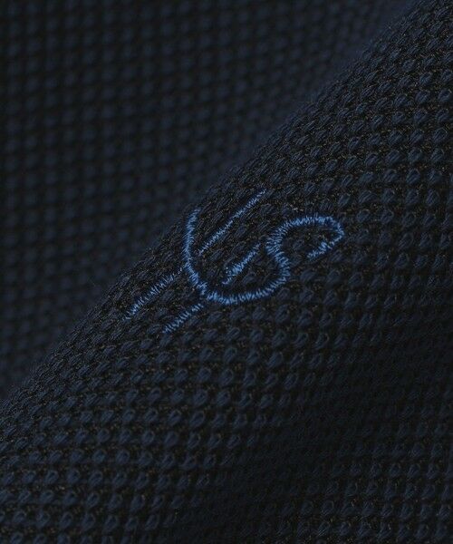 SHIPS / シップス Tシャツ | 【WEB限定】SHIPS: ワンポイント ロゴ バーズアイ ヘンリーネック Tシャツ 24SS | 詳細22