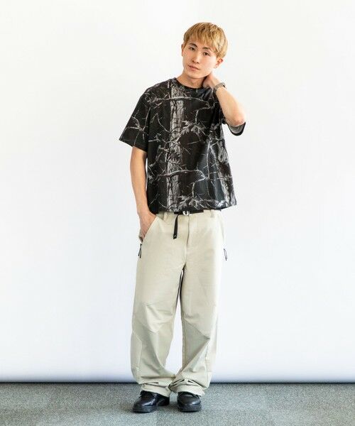 SHIPS / シップス Tシャツ | City Ambient Products: ツリー カモフラージュ プリント Tシャツ | 詳細1