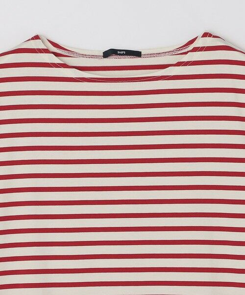 SHIPS / シップス Tシャツ | SHIPS: ショートスリーブ ボーダー バスク シャツ | 詳細7