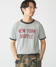 SHIPS / シップス Tシャツ | 【SHIPS別注】THE DAY ON THE BEACH: プリント リンガー Tシャツ