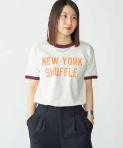 SHIPS / シップス Tシャツ | 【SHIPS別注】THE DAY ON THE BEACH: プリント リンガー Tシャツ