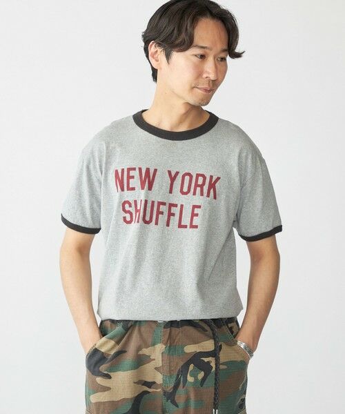 SHIPS / シップス Tシャツ | 【SHIPS別注】THE DAY ON THE BEACH: プリント リンガー Tシャツ | 詳細3