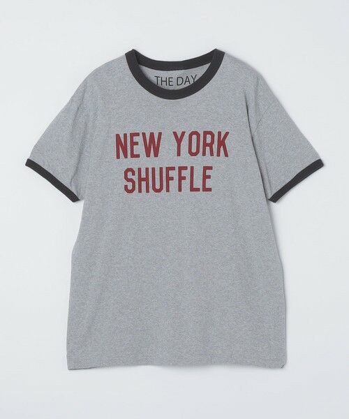 SHIPS / シップス Tシャツ | 【SHIPS別注】THE DAY ON THE BEACH: プリント リンガー Tシャツ | 詳細4