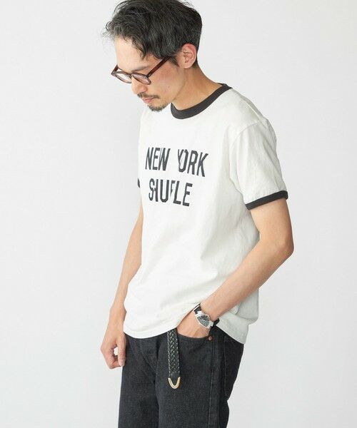 SHIPS / シップス Tシャツ | 【SHIPS別注】THE DAY ON THE BEACH: プリント リンガー Tシャツ | 詳細16