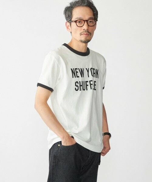 SHIPS / シップス Tシャツ | 【SHIPS別注】THE DAY ON THE BEACH: プリント リンガー Tシャツ | 詳細20