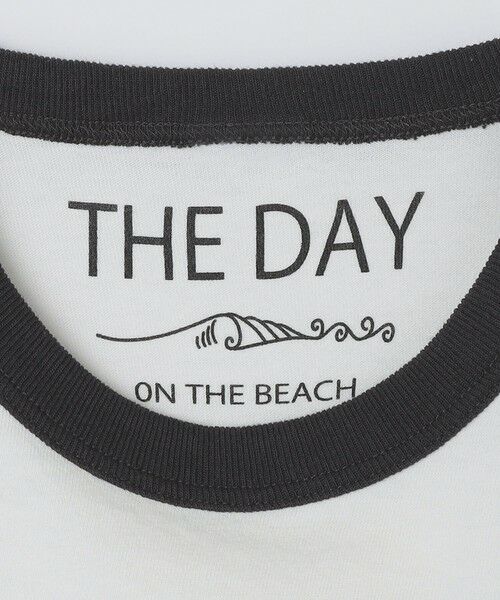 SHIPS / シップス Tシャツ | 【SHIPS別注】THE DAY ON THE BEACH: プリント リンガー Tシャツ | 詳細24