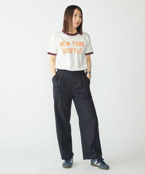 SHIPS / シップス Tシャツ | 【SHIPS別注】THE DAY ON THE BEACH: プリント リンガー Tシャツ | 詳細29