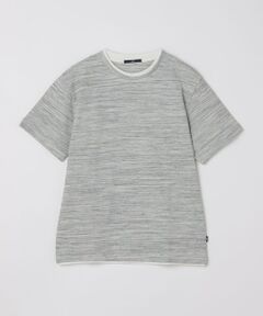 SHIPS / シップス Tシャツ | SHIPS: フェイク レイヤード ピケ クルーネック Tシャツ