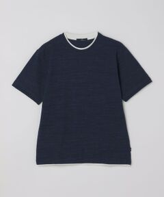 SHIPS / シップス Tシャツ | SHIPS: フェイク レイヤード ピケ クルーネック Tシャツ