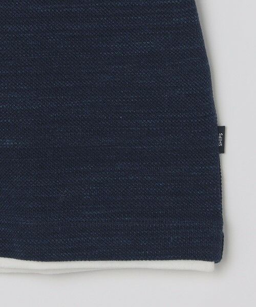 SHIPS / シップス Tシャツ | SHIPS: フェイク レイヤード ピケ クルーネック Tシャツ | 詳細12