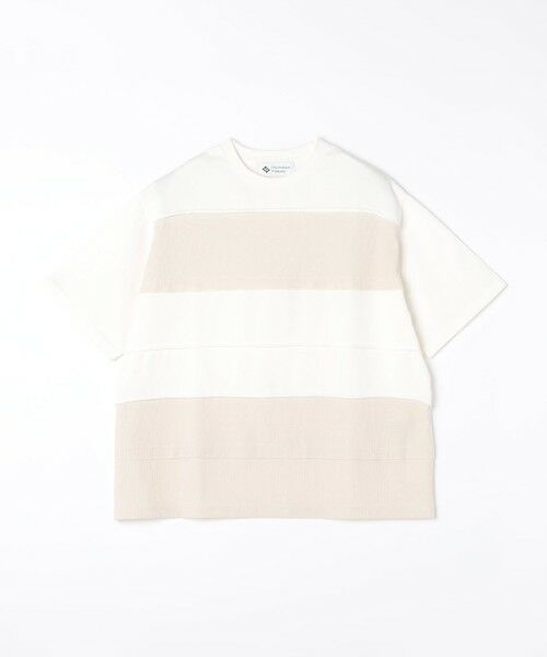 SHIPS / シップス Tシャツ | City Ambient Products: フランケン ボーダー Tシャツ(ホワイト)