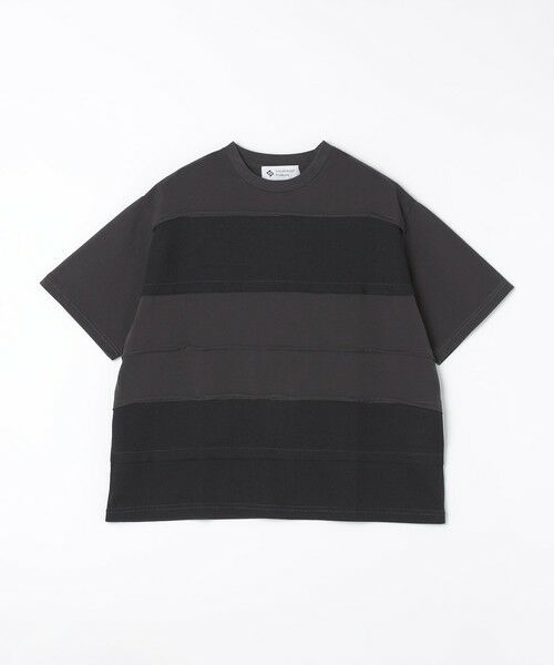 SHIPS / シップス Tシャツ | City Ambient Products: フランケン ボーダー Tシャツ(チャコールグレー)