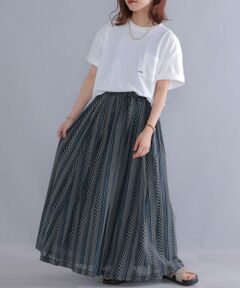 SHIPS / シップス Tシャツ | 【WEB限定】SHIPS: マイクロ SHIPSロゴ ポケット Tシャツ