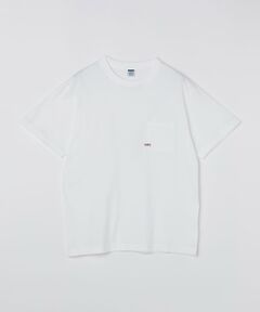 SHIPS / シップス Tシャツ | 【26SS新色追加!!累計販売数18万枚突破!!】【WEB限定】SHIPS: マイクロ SHIPSロゴ ポケット Tシャツ