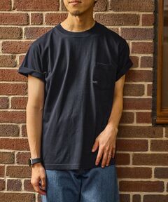 SHIPS / シップス Tシャツ | 【WEB限定】SHIPS: マイクロ SHIPSロゴ ポケット Tシャツ