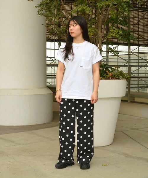 SHIPS / シップス Tシャツ | 【WEB限定】SHIPS: マイクロ SHIPSロゴ ポケット Tシャツ | 詳細2