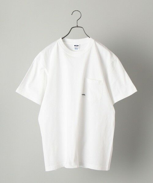 SHIPS / シップス Tシャツ | 【26SS新色追加!!累計販売数18万枚突破!!】【WEB限定】SHIPS: マイクロ SHIPSロゴ ポケット Tシャツ | 詳細8