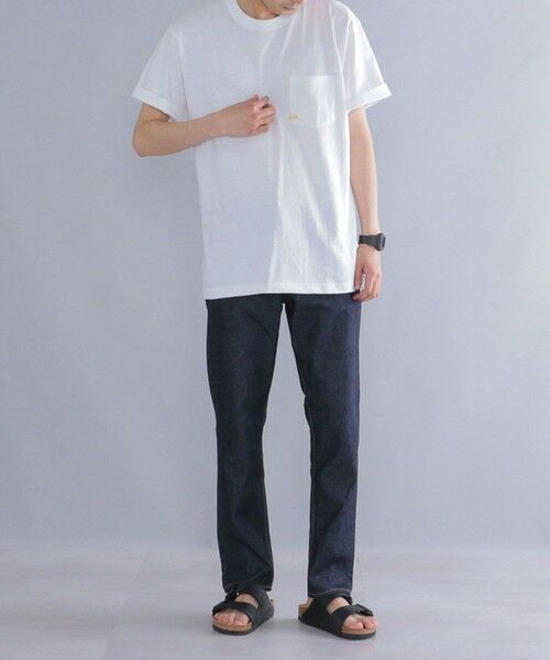 SHIPS / シップス Tシャツ | 【累計販売数18万枚突破!!】【WEB限定】SHIPS: マイクロ SHIPSロゴ ポケット Tシャツ | 詳細10