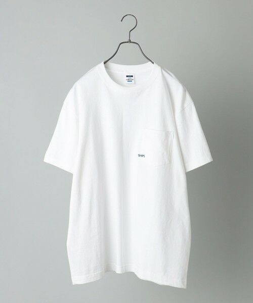 SHIPS / シップス Tシャツ | 【26SS新色追加!!累計販売数18万枚突破!!】【WEB限定】SHIPS: マイクロ SHIPSロゴ ポケット Tシャツ | 詳細16