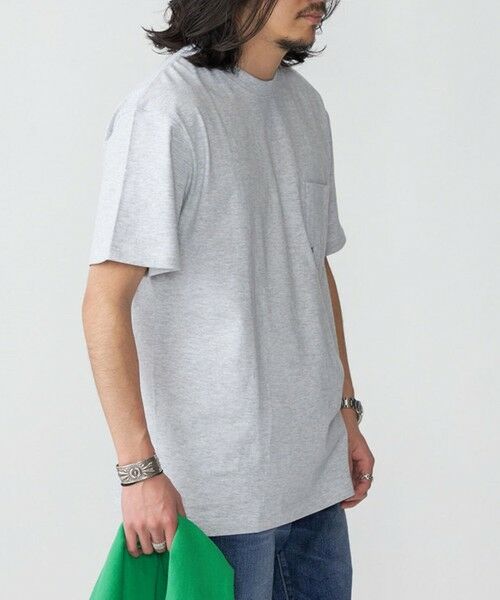 SHIPS / シップス Tシャツ | 【累計販売数18万枚突破!!】【WEB限定】SHIPS: マイクロ SHIPSロゴ ポケット Tシャツ | 詳細26