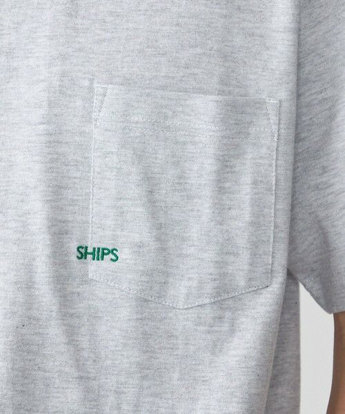 SHIPS / シップス Tシャツ | 【WEB限定】SHIPS: マイクロ SHIPSロゴ ポケット Tシャツ | 詳細27
