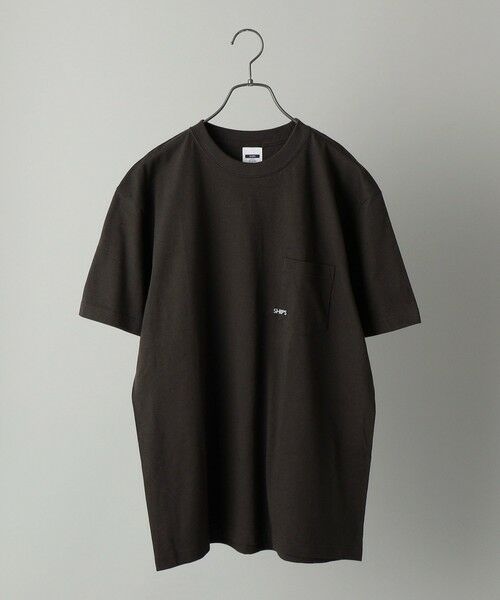 SHIPS / シップス Tシャツ | 【WEB限定】SHIPS: マイクロ SHIPSロゴ ポケット Tシャツ | 詳細30