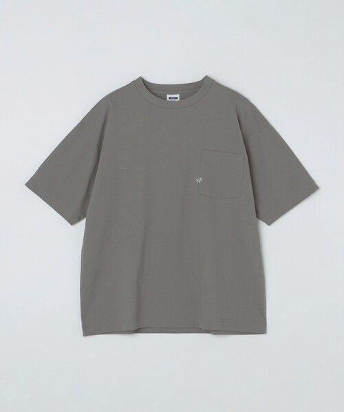 SHIPS / シップス Tシャツ | 【WEB限定】SHIPS:〈汗染み防止加工〉ワンポイントロゴ ビッグシルエットヘビーウェイトTシャツ | 詳細18