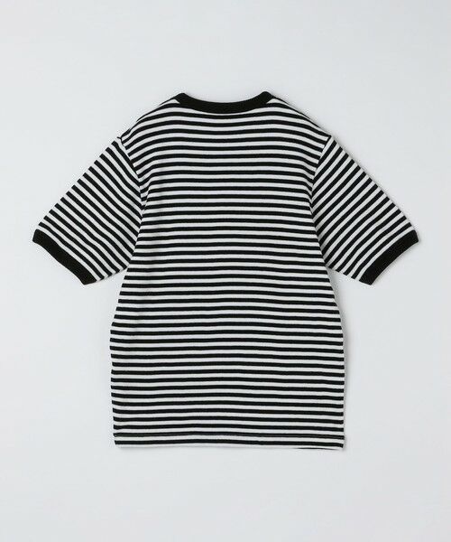 SHIPS / シップス Tシャツ | Slopeslow: Cotton interlock stripe crew neck T | 詳細1