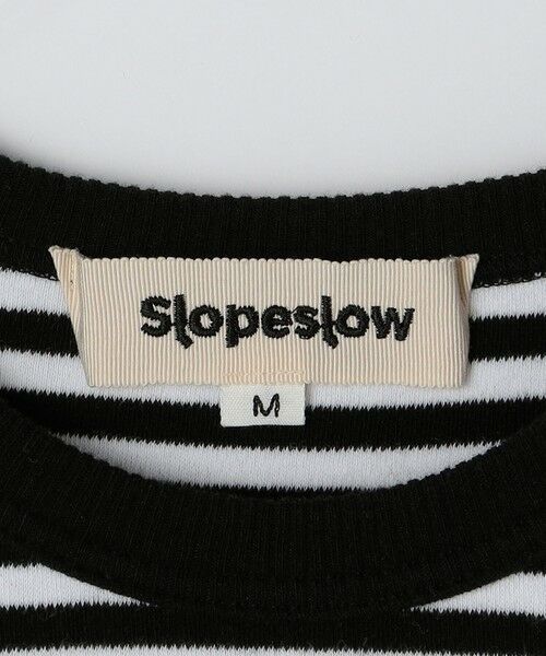 SHIPS / シップス Tシャツ | Slopeslow: Cotton interlock stripe crew neck T | 詳細3