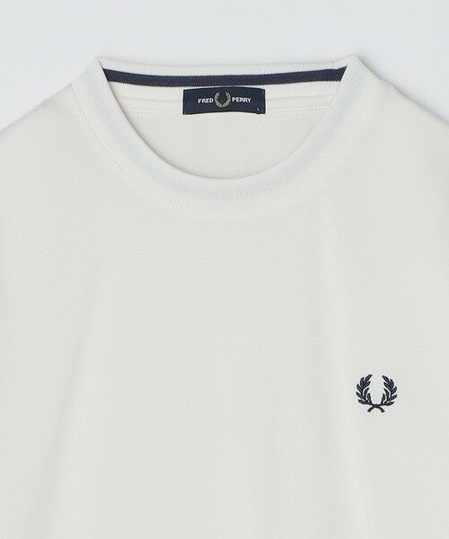 SHIPS / シップス Tシャツ | 【SHIPS別注】FRED PERRY:COOLMAX(R) 鹿の子 ワンポイント ロゴ Tシャツ 25SS | 詳細6