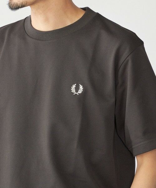 SHIPS / シップス Tシャツ | 【SHIPS別注】FRED PERRY:COOLMAX(R) 鹿の子 ワンポイント ロゴ Tシャツ 25SS | 詳細19