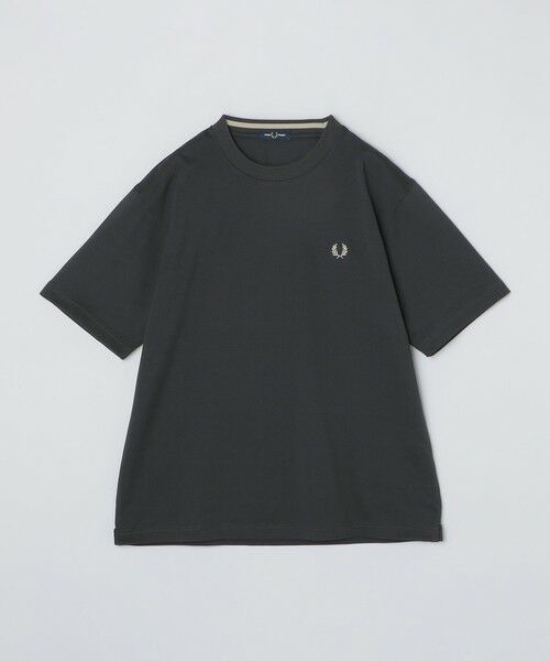 SHIPS / シップス Tシャツ | 【SHIPS別注】FRED PERRY:COOLMAX(R) 鹿の子 ワンポイント ロゴ Tシャツ 25SS | 詳細19