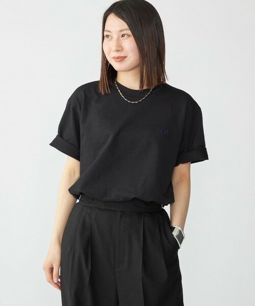 SHIPS / シップス Tシャツ | 【SHIPS別注】FRED PERRY:COOLMAX(R) 鹿の子 ワンポイント ロゴ Tシャツ 25SS | 詳細27