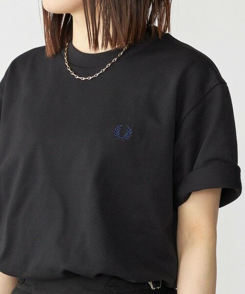 SHIPS / シップス Tシャツ | 【SHIPS別注】FRED PERRY:COOLMAX(R) 鹿の子 ワンポイント ロゴ Tシャツ 25SS | 詳細28